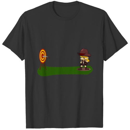 knife thrower T-shirt