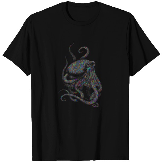 Octopus Psychedelic T Shirts