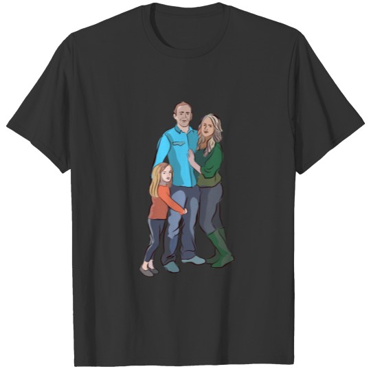 Women s day family mother watercolor T Shirts