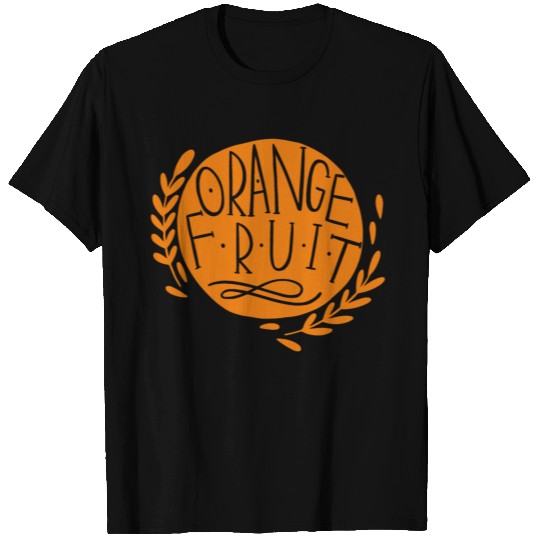 Orange Fruit T Shirts