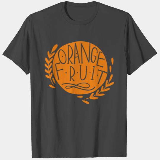 Orange Fruit T Shirts