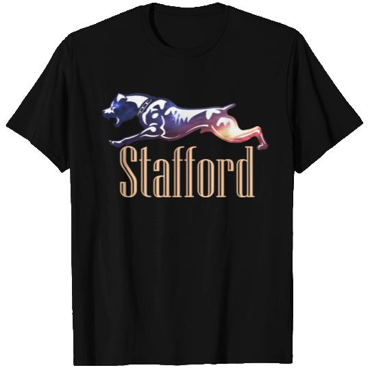 stafford gift idea present amstaff staffordshire T Shirts