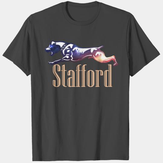 stafford gift idea present amstaff staffordshire T Shirts