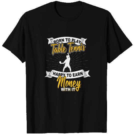 Table tennis racket gift idea Ping Pong T Shirts