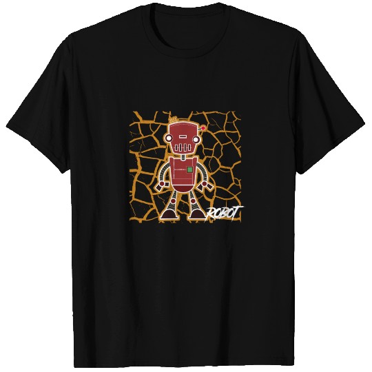 Robot Sci-fi/ Computer Buddy/ Electronic Icon Nerd T Shirts