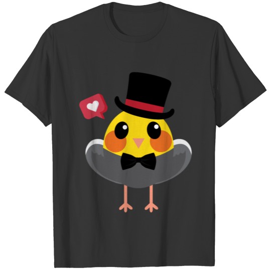 Heart wings Cockatiel T-shirt