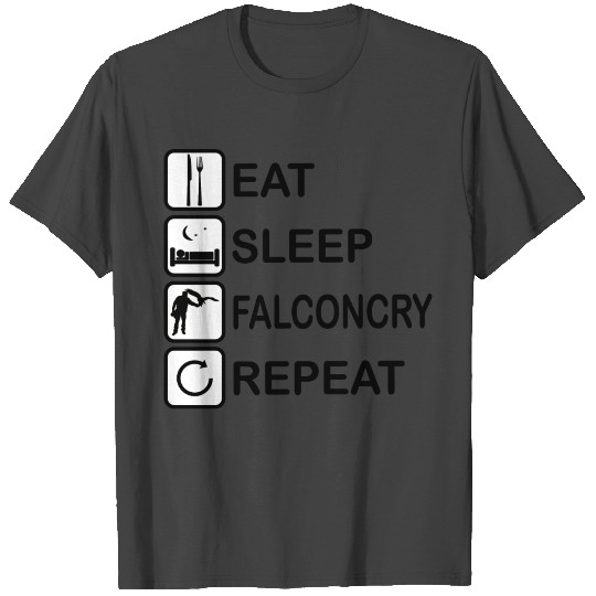 Eat Sleep Falconry Repeat Gift T Shirts