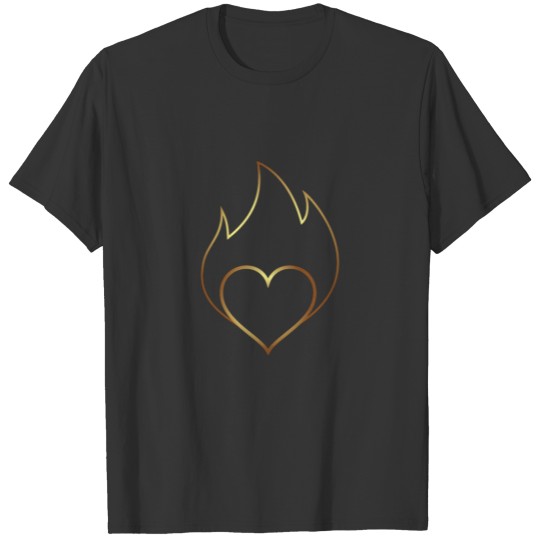 Burning hart T-shirt