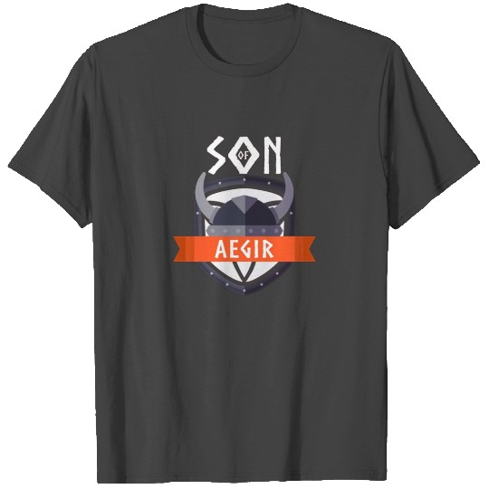 Son of AEGIR T Shirts for Norse Valhalla and Thor