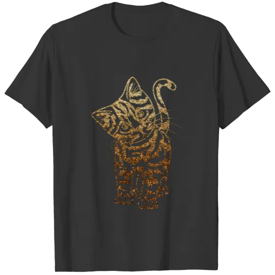 Bronze ornament cat T Shirts