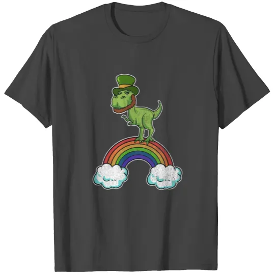 St Patricks Day Irish Drunk Beer T-Rex Paddy Gift T Shirts