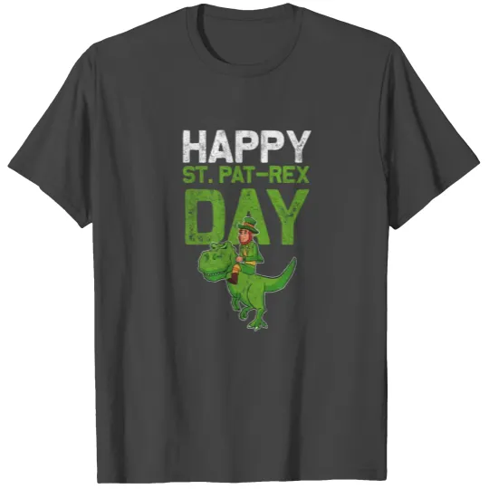 St Patricks Day Irish Drunk Beer T-Rex Paddy Gift T Shirts