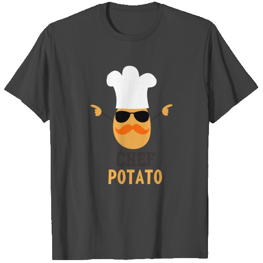 chef potato T Shirts