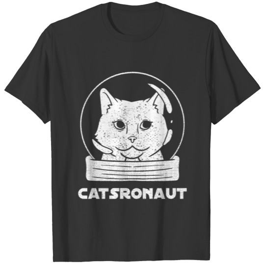 Cat Astronaut Pun | Space Feline Animal T Shirts