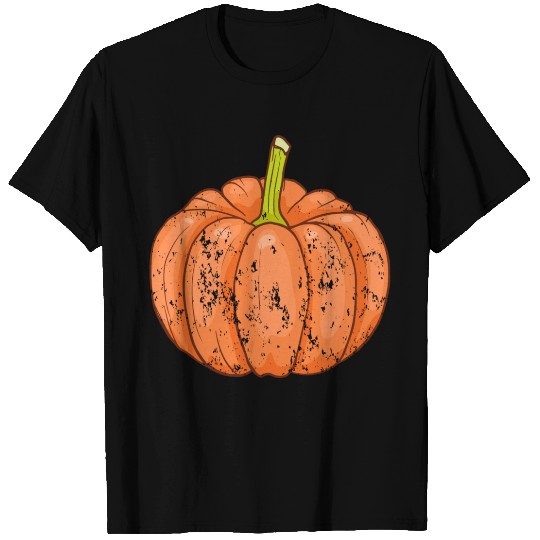 Retro Vintage Grunge Style Pumpkin T Shirts