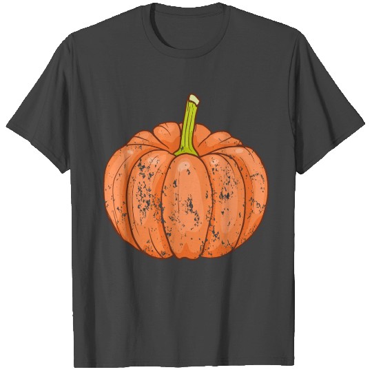 Retro Vintage Grunge Style Pumpkin T Shirts