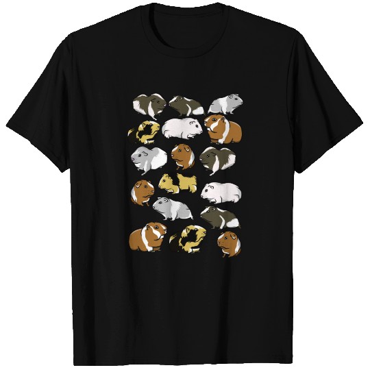 Cartoon guinea pig pattern T Shirts