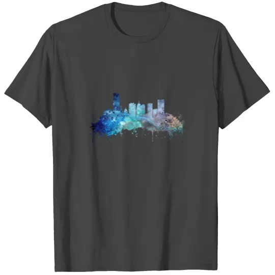 Oklahoma City skyline T Shirts