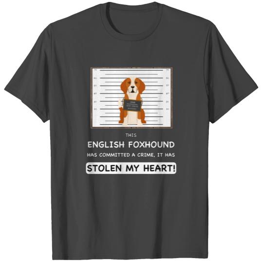 English Foxhound Mugshot T Shirts