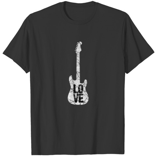 Guitar is LOVE, Guitarist Musician T-shirt
