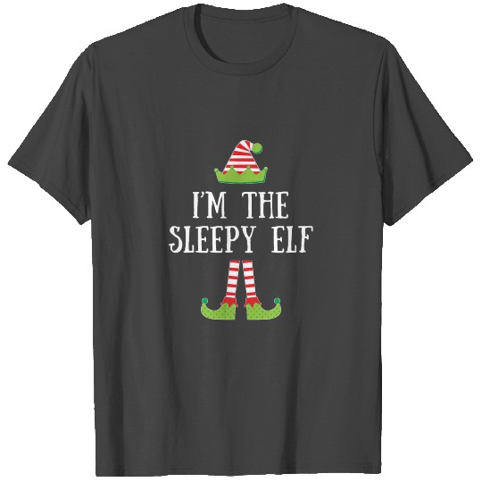 Im The Sleepy Elf Matching Family Group T Shirts