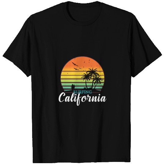 California Surfing T Shirts