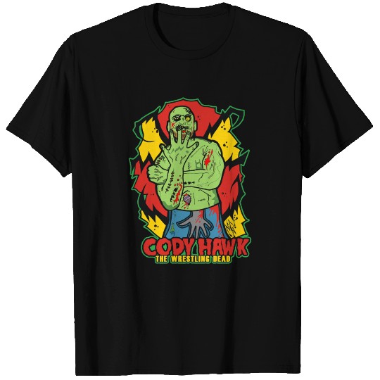 Cody Hawk Wrestling Dead Zombie T Shirts