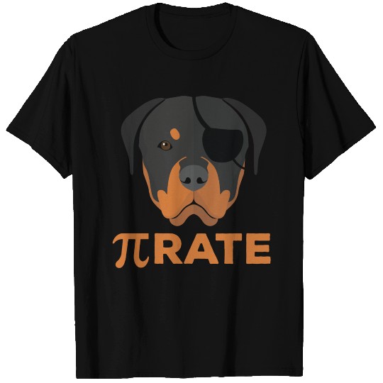 Pirate Rottweiler Gift T Shirts
