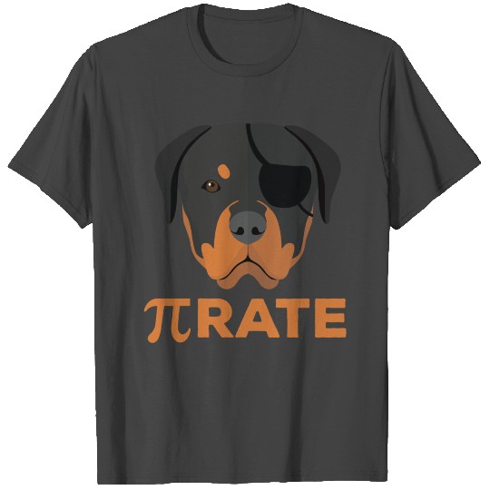 Pirate Rottweiler Gift T Shirts