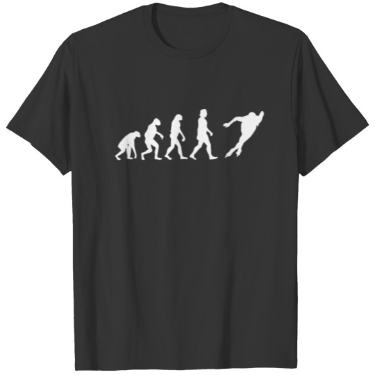 Speed Skating Evolution T-shirt