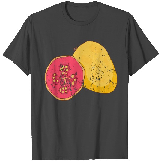 Retro Vintage Grunge Style Guava T Shirts