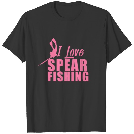 Spearfishing Speargun Harpoon Spear Fisher Spear T-shirt