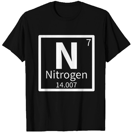 Nitrogen — Periodic Table Element 7 T Shirts