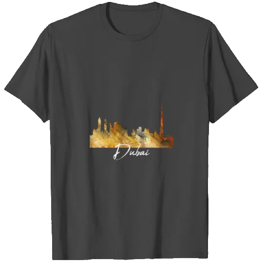 Dubai skyline T Shirts