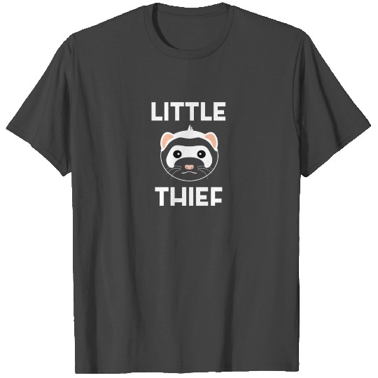 Little Thief ferret weasel marten pet animal T Shirts