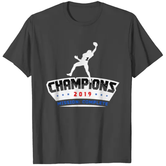 American Football Championship Quarterback Champ T Shirts