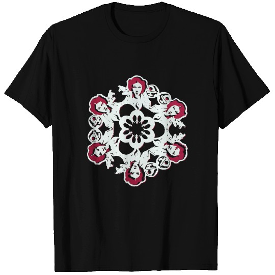 Princess Leia Snowflake T Shirts