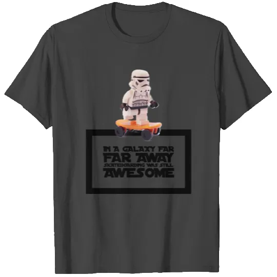 Storm trooper skateboarding T Shirts