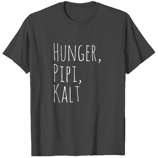 Hunger Pipi Cold Misantroph Philantrop Society T Shirts