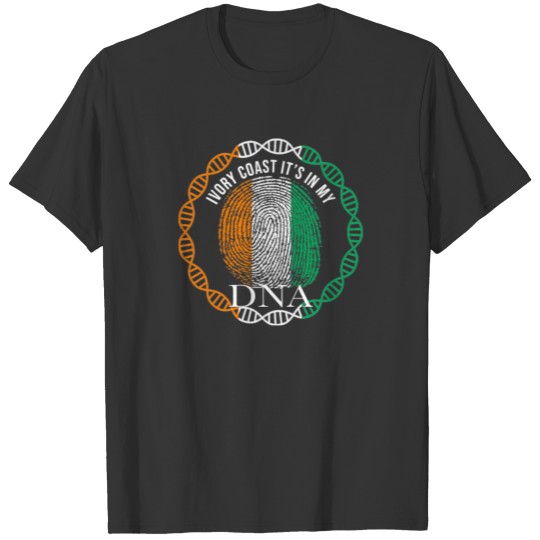 Ivory Coast Its In My DNA T Shirts