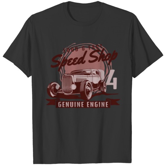 speed shop T-shirt