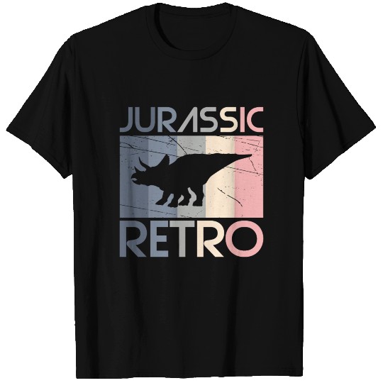 Retro Triceratops Dinosaur Gift Idea T Shirts