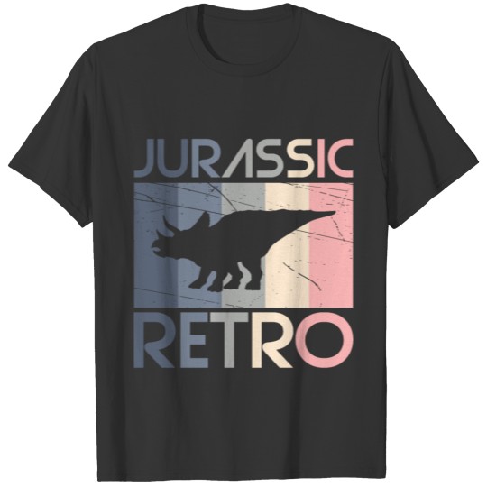 Retro Triceratops Dinosaur Gift Idea T Shirts