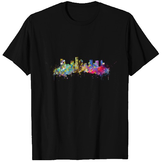 Houston skyline T Shirts