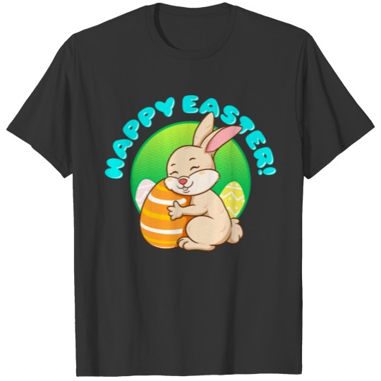 Easterbunny Chocolate Eggs Floppy Ears Easter T Shirts