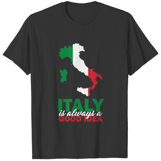 Italy Italian Flag Land Nation Patriot Funny T Shirts