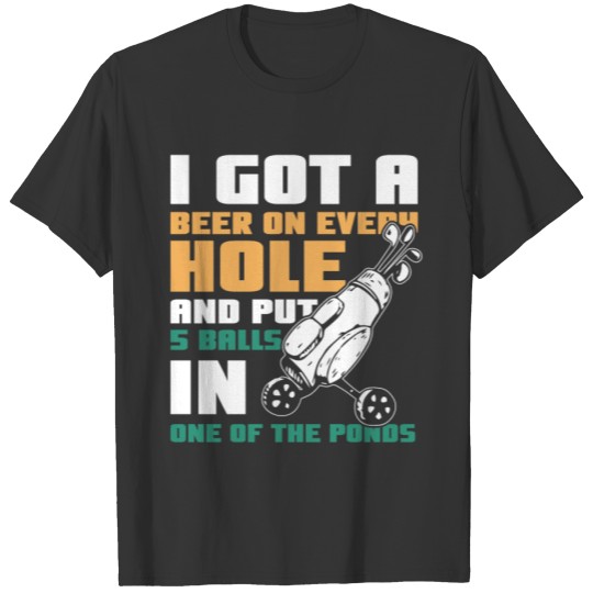 Golf Green Lawn Professional Putting Coach Field T Shirts