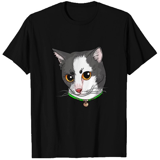 Japanese Bobtail Cat Face Cats Love Comic Funny T Shirts