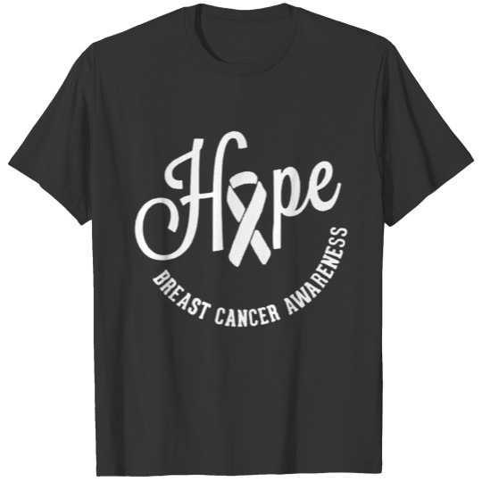 Hope breast cancer awareness funny T Shirts