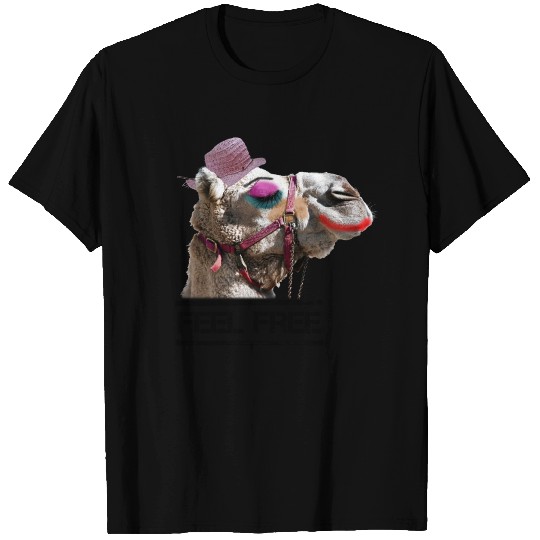 FEEL FREE sexy makeup camel chick T Shirts